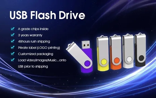 Happy Holidays 8GB/16GB Logo Printing Meatl USB Flash Drive3.0