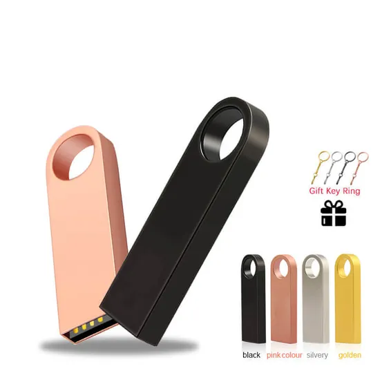 Hot Sale Multi-Color Metal USB Stick Memory Logo Customized Available