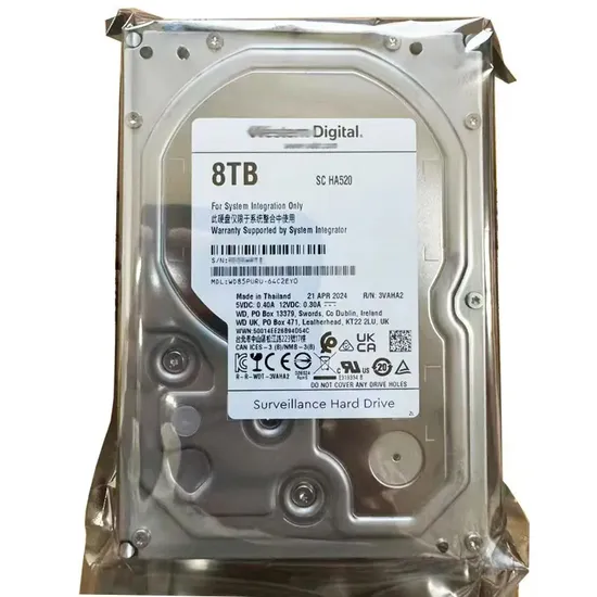 Wholesale Purple HDD 1tb 2tb 3tb 4tb 6tb 8tb 10tb Disco Duro Hard Disk Drive Purple HDD for CCTV Camera DVR