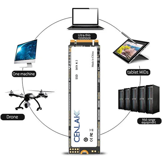 High Performance M2 Ngff 256GB 512GB 1tb 2tb 2280 M. 2 SATA SSD Internal Solid State Drive Factory Price