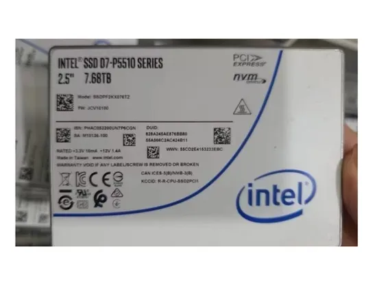 Original Intel P5430 Hard Drive SSD 1t 2t SATA3 Intel Solid State Disk Drive SSD
