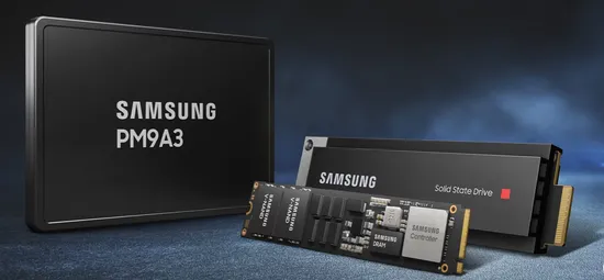 SSD Sam Sung Pm9a3 7.68tb Mzql27t6hbla-00A07 Hard Disk