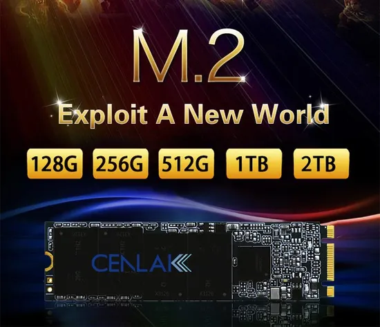 Factory Price M. 2 Ngff 2280 SSD 128GB 256GB 512GB Computer Hard Disk Drive for Notebook Laptop Desktop