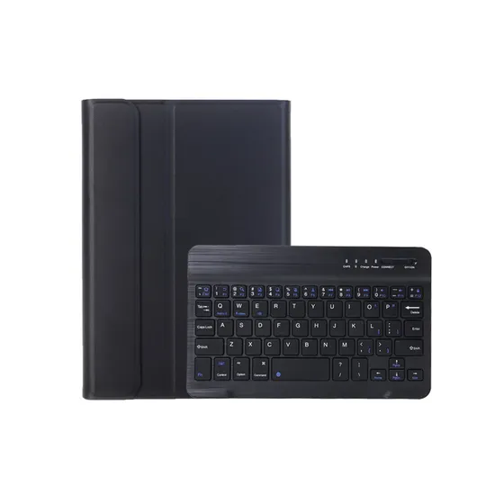 Ultra-Thin Wireless Keyboard Leather Case with Pen Slot for Samsung Galaxy Tab A9 A9 Plus
