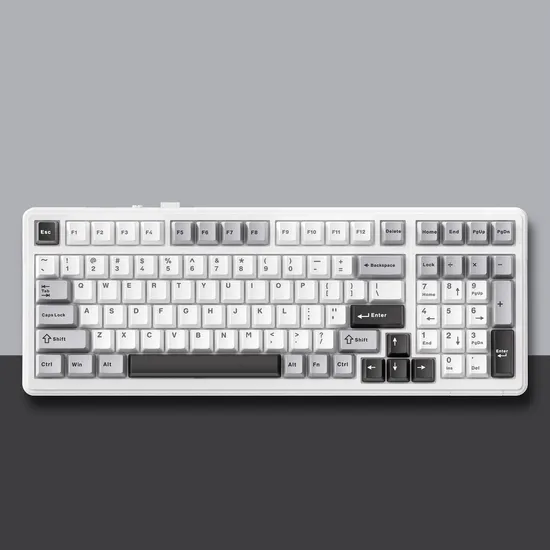 Mechanical Keyboard Gasket Structure Full Key Hot-Swappable Three-Mode Gaming Keyboard