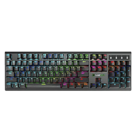 Gaming Mechanical Keyboard, LED Backlit Rainbow Color, 19 Keys No Ghosting