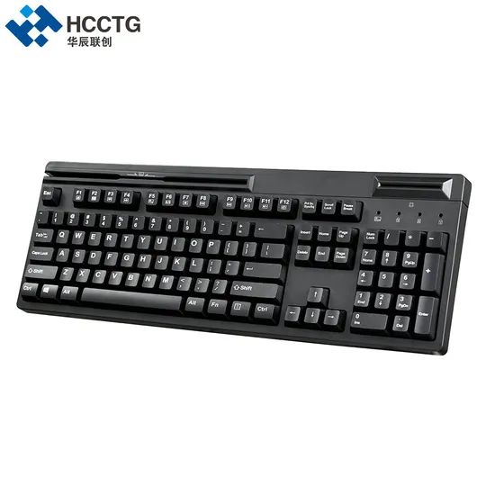 104 Keys POS EMV USB Wired Membrane Keyboard Hcc150u