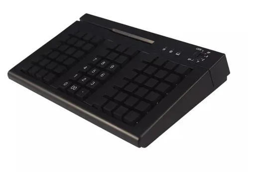 66 Keys Mechanical Keyboard Factory Price Msr Magnetic Card Reader POS Progrmamable Keyboard