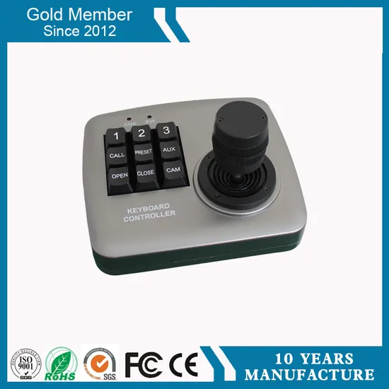 Intelligent PTZ Camera Control Keyboard for Police Car (SHJ-K021)