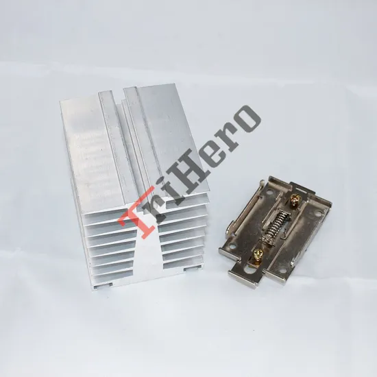 Aluminium Heat Sink with DIN Rail Mount Base for SSR Relay