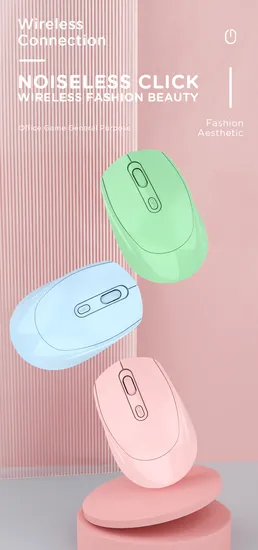 New Wireless Optical Mouse for Gaming with Silent Mode Feature