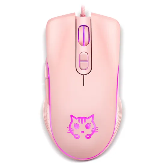 Wholesale Computer Laptop USB Cat Wired Gaming Mouse