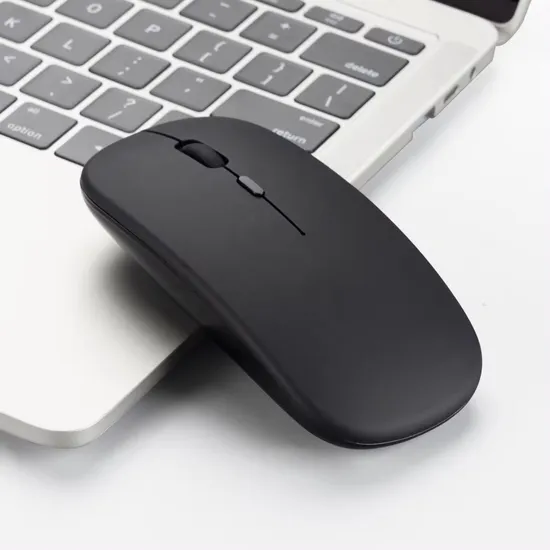 2.4G Wireless Mouse Rechargeable Charging Ultra-Thin Silent Mouse Mute Office Notebook Mice Opto-Electronic for Home Office Use