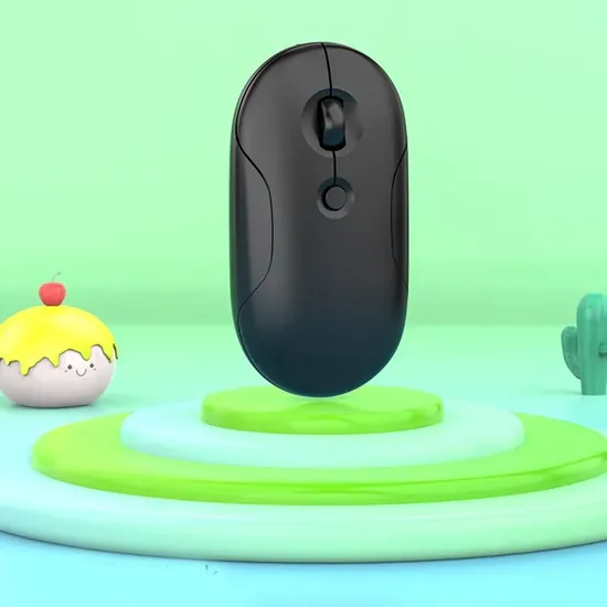 Wireless Slim USB Rechargeable Quiet Mice Mini Wireless Mouse with Custom Logo
