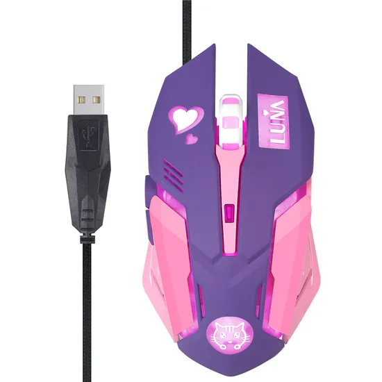 RGB Optical Gaming USB Wired Mouse for Computer/Win/Mac