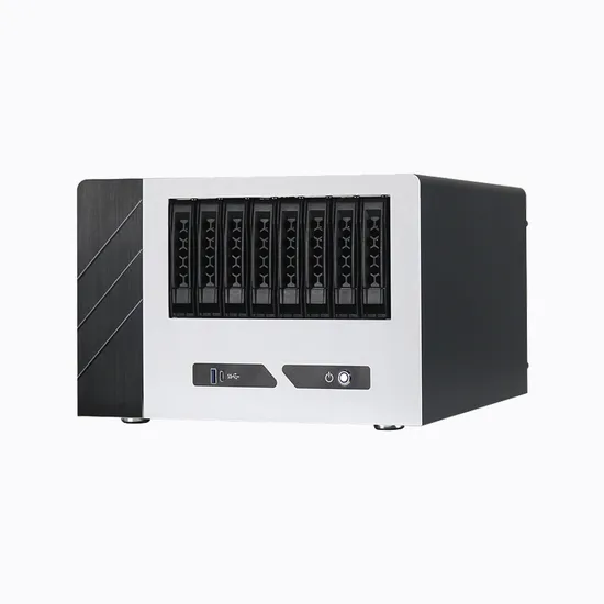 Nas 8-Drive Storage Server Full-Height Pcie Bay Hot-Swappable Chassis