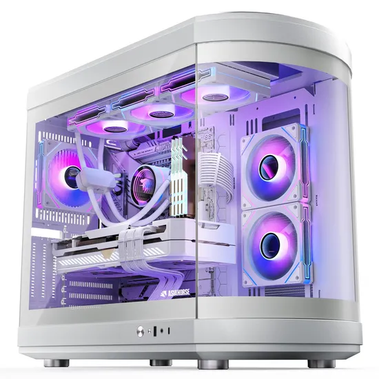 PC Casing Computer Case ATX PC Case HD USB3.0 Tempered Glass Computer Case & Towers Gaming Chassis