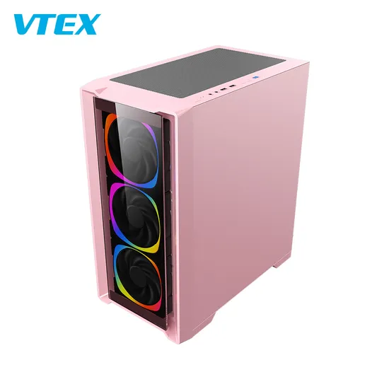 Multifunctional Panoramic Tempered Glass Gaming Case Matx Itx CPU Double-Layer Protection Rejects Gray Layer Gamers Cooling Case