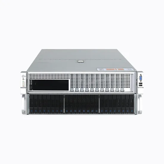 4u 24-Disk GPU 6-Card 10-Card Rackmount Server Module Power Supply Arithmetic Chassis