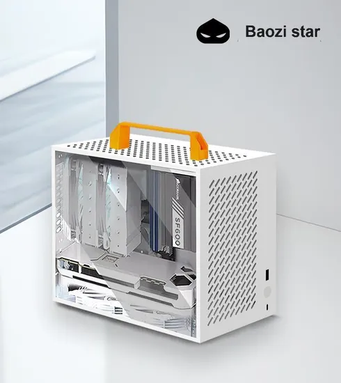 A59 White High Quality Desktop Computer Cases Adapted to ATX Power Supplies Home Computer Matx Case