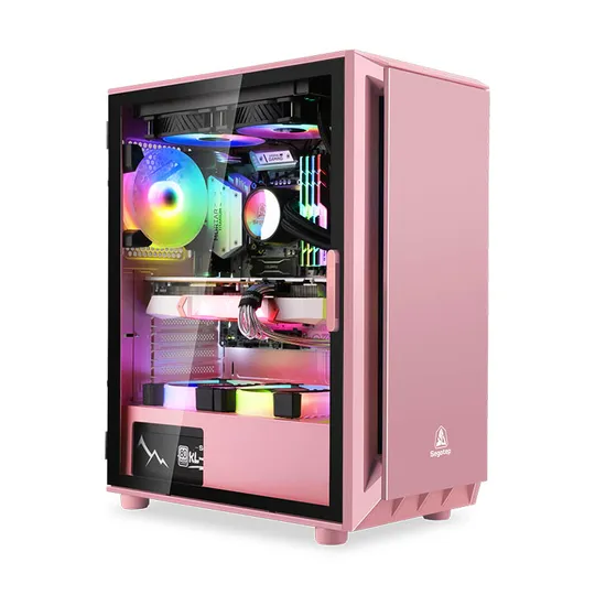 Segotep Gank5 ATX Desktop Computer Case DIY Rightside Door Opening Gaming Tempered Glass Gabinete PC Case Gamer Large Chassis Segotep Gank5 ATX Desktop Computer Case DIY Rightside Door Opening Gaming Tempered Glass Gabinete PC Case Gamer Large Chassis
