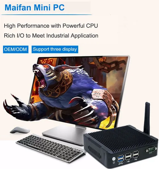 Cheap I7 DDR3 Host VGA SIM Card Desktops Mini PC
