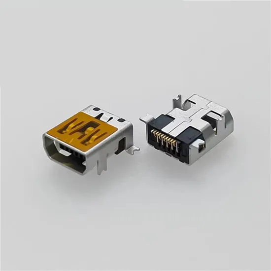 Mini USB Female Connector of 10 Pin