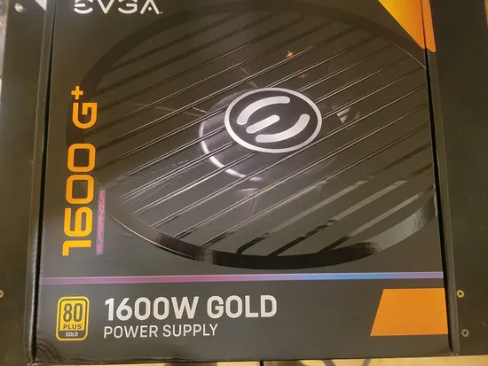 Evga Supernova 1600 G+ 80+ Gold 1600W Fully Modular Includes Free Power on Self Tester, Power Supply
