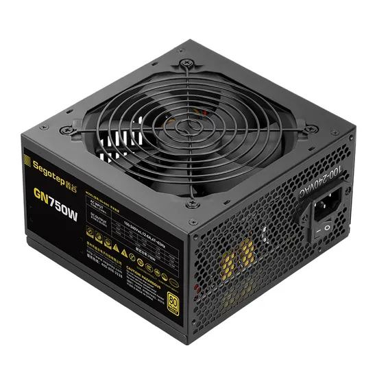 Segotep OEM ODM 80 Plus Gold Full Plug in Modular 750W Gaming Esport Computer PC Power Supply Honesty Factory