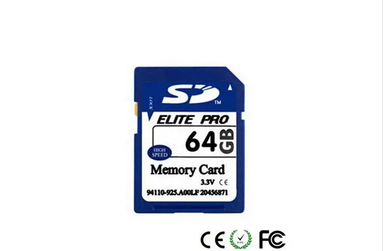 Wholesale 64GB PC/Camera SD Cards (Class 10)