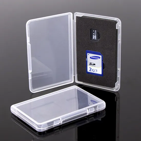 Plastic Storage TF Mini SD Box Memory Card Holder Micro Card Case