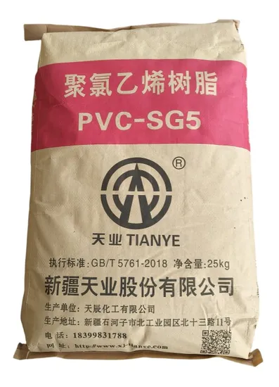China Pipe Grade Tinaye Brand PVC Resin Sg5