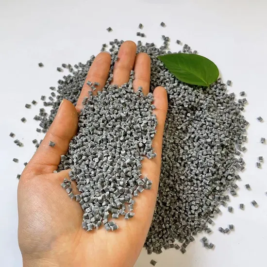 Grey Fire Resistant V0 Fr Grade 25% Glass Fiber Reinforced Nylon Polyamide Plastic Material PA66 GF25