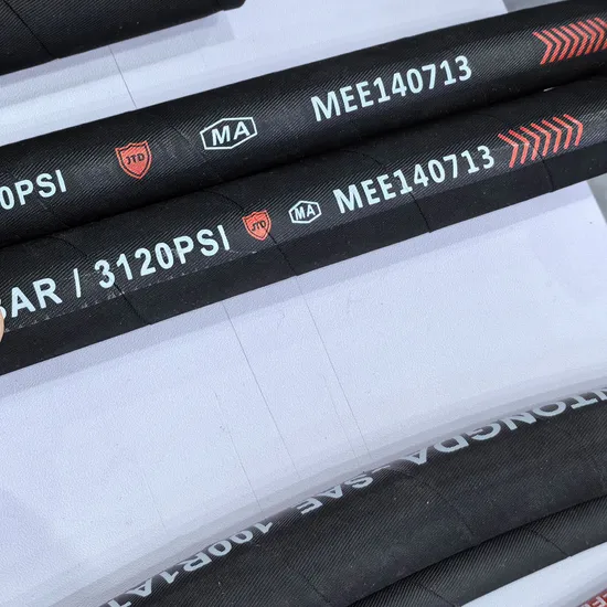 High Quality Steel Wire Braided SAE 100r2at Hydraulic Hose