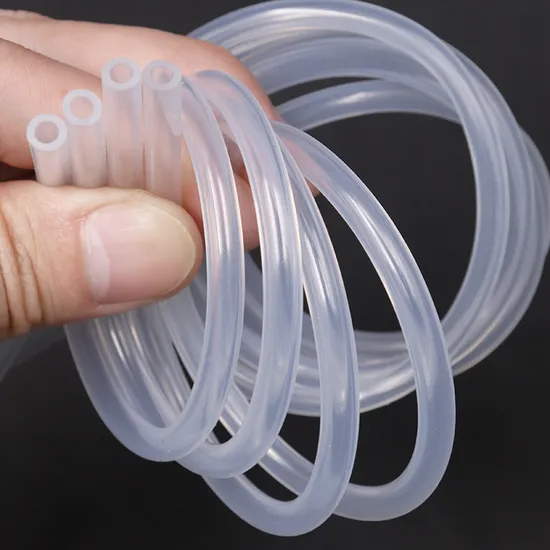 Heat Resistance Thin Tubing Food Grade Water Dispenser Hose Silicone Rubber Tube