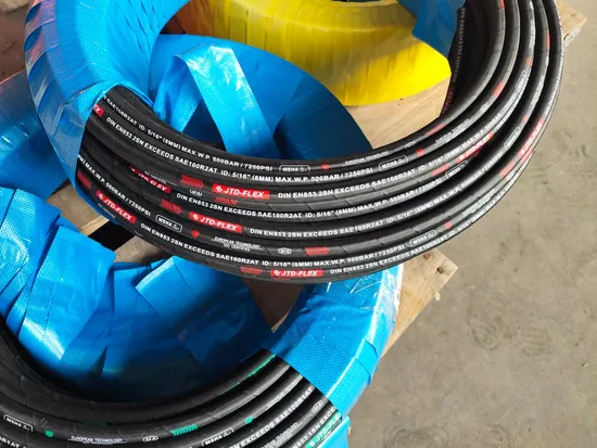 Industrial Hoses for Water Air Hydraulic Hose 1sn 2sn Exceeds SAE/En Standard