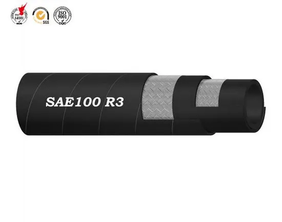 Textile Braided Flexible Hydraulic Hose SAE 100 R3