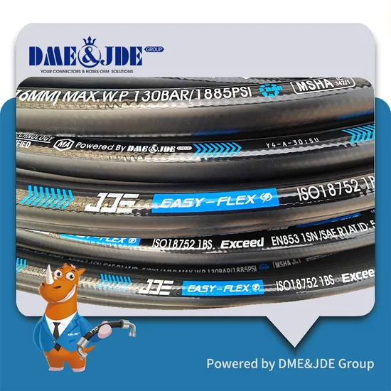 High Quality Wire Braid En853 1sn Hydraulic Rubber Hose