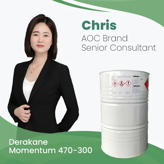 Derakane Corrosion Resistance 470-300 Vinyl Ester Resin Polyester Resin for High Temperature Chlorination or Caustic Scrubbing and Storage, Waste Treatment