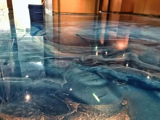Crystal Epoxy Resin Floor Coating Mtbjzj