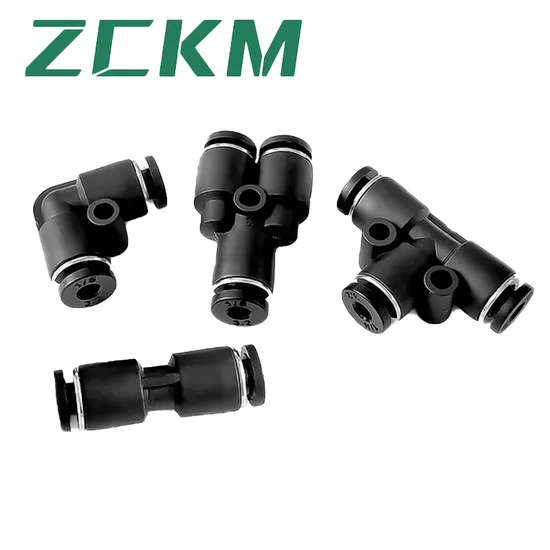 Efficient Pneumatic Connector Set Quick-Connect Pneumatic Set Brass Pneumatic Fittings Kit Push-Through Pneumatic Connector Mini Pneumatic Parts Fittings