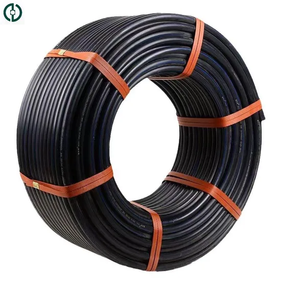 Zhongcai PE100 Water Pipe Fittings 2.4mm 3.7mm HDPE Black Roll Plastic Tube