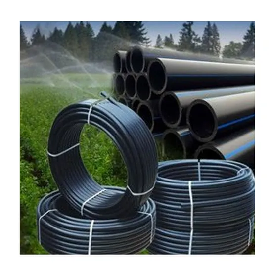 HDPE Pipes and Fittings PE Water Plastic Tube 20mm to 1200mm Size Polyethylene HDPE Pipe Tube