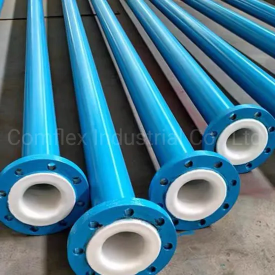 Pressure Steel Carbon Steel PTFE Lined Tube Pipe Manufacturer Price