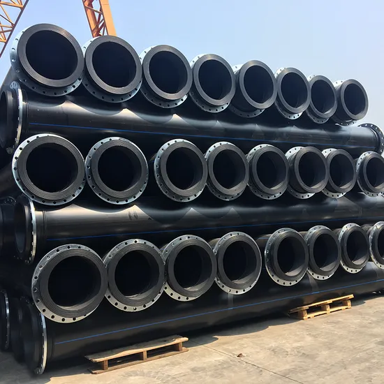 Floating Dredging Piplines Floating HDPE Pipe PE 100 Sand Dishcarge Pipe with Pipe Floater for Dredging Project