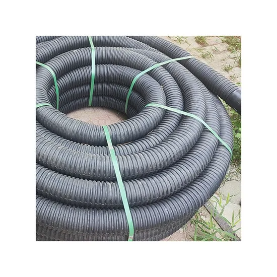 PE100 HDPE Corrugated Perforated Drainage Pipe Manufacturers