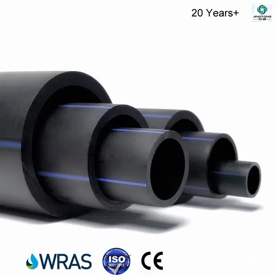20 Years Factory Price DN20mm-DN1200mm Pn8 Pn10 Pn16 HDPE Pipe PE Pipe for Water Supply/Irrigation/Drainage/Gas/Dredging with ISO CE Certificate