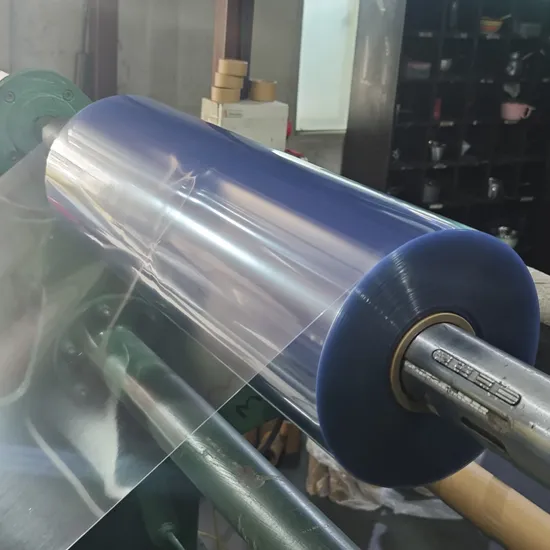 0.45mm Thermoforming Transparent Clear PVC Rigid Roll Film