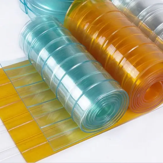 Flexible Plastics Standard Clear PVC Film Roll Strip Door Curtain Roll Outdoor Transparent PVC Curtain