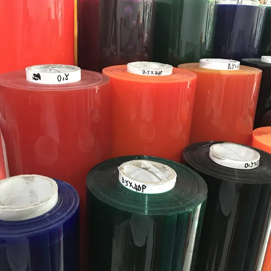 PVC Soft Film Flexible Normal Clear High Quality Customized Printable Film